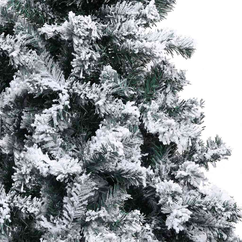 Künstlicher Weihnachtsbaum mit 300 LEDs mit Ständer Weiß 240 cm