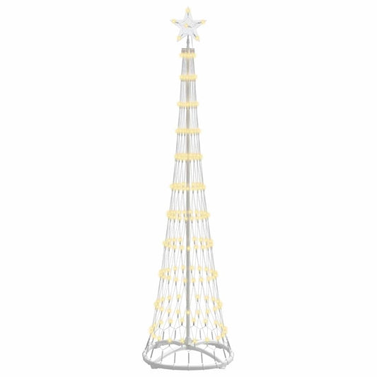 LED-Weihnachtsbaum Warmes Weiß 51 x 51 x 190 cm Metall