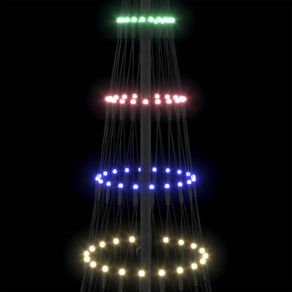 LED-Weihnachtsbaum Mehrfarbig 71 x 71 x 184,5 cm Metall