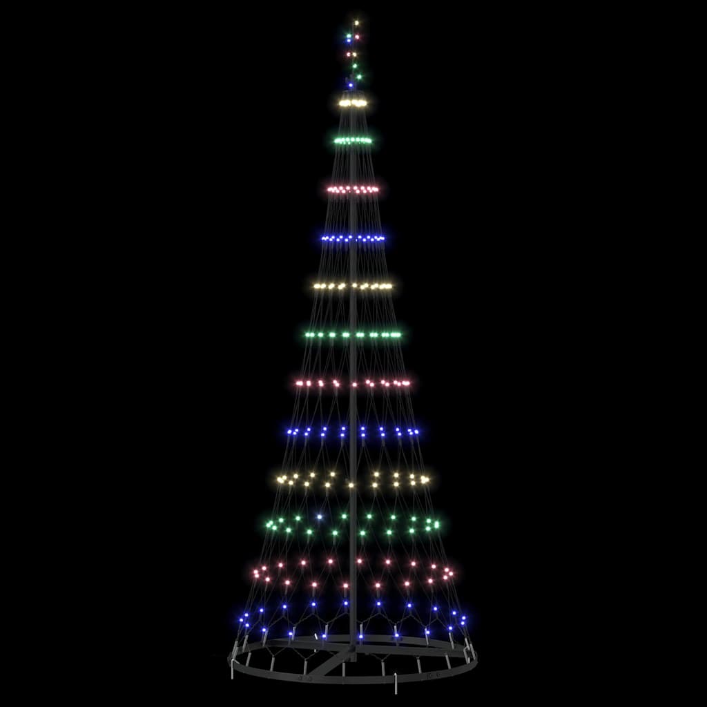 LED-Weihnachtsbaum Mehrfarbig 71 x 71 x 184,5 cm Metall