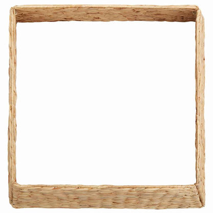 Weihnachtsbaumkragen Braun 60 x 60 x 28 cm Wasserhyazinthe