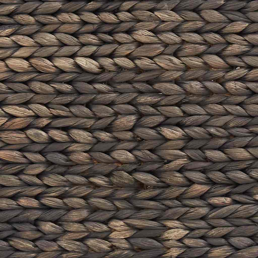 Weihnachtsbaumkragen Schwarz 70 x 70 x 28 cm Wasserhyazinthe