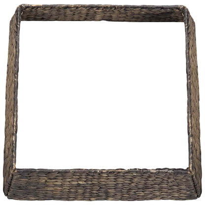 Weihnachtsbaumkragen Schwarz 70 x 70 x 28 cm Wasserhyazinthe