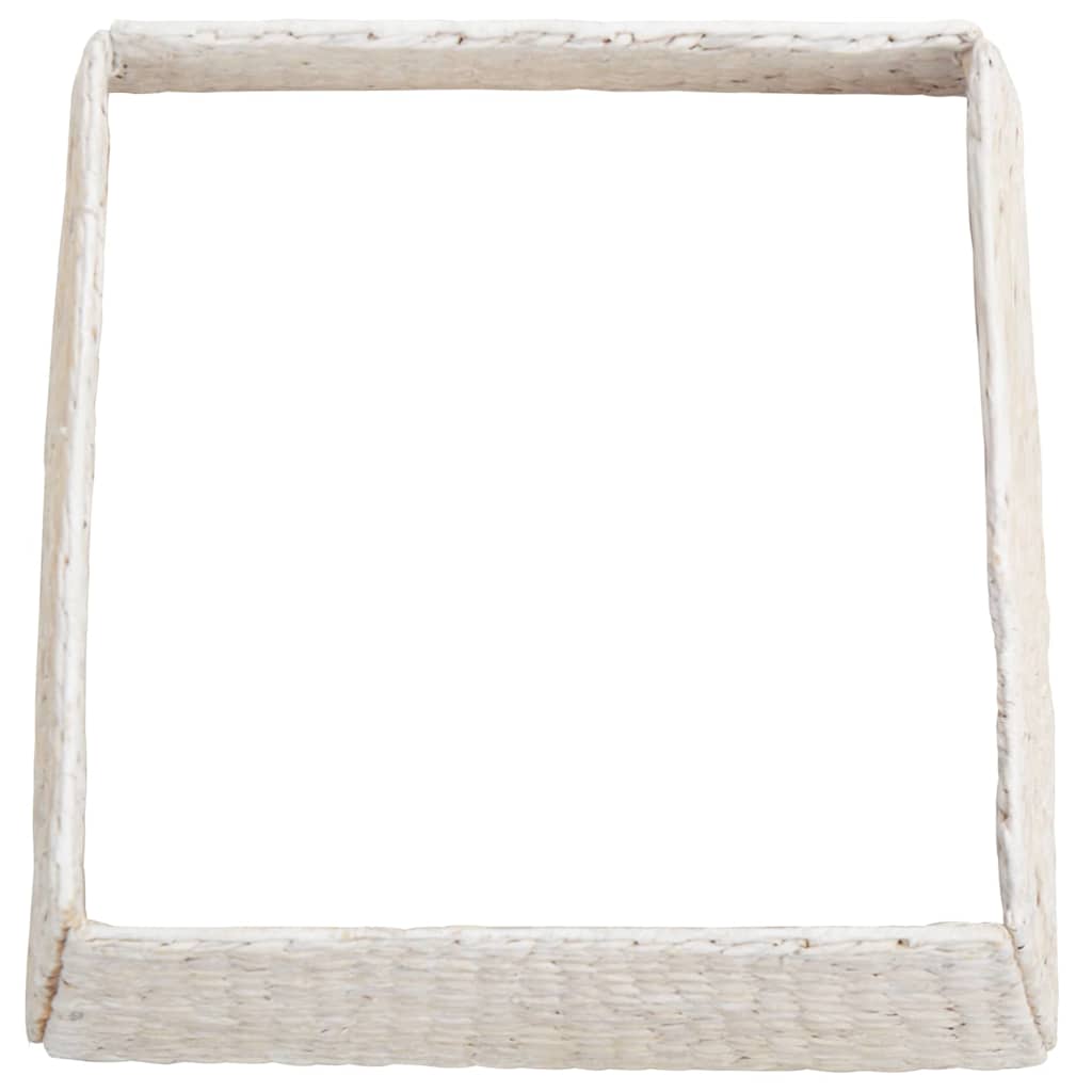 Weihnachtsbaumkragen Weiß 70 x 70 x 28 cm Wasserhyazinthe