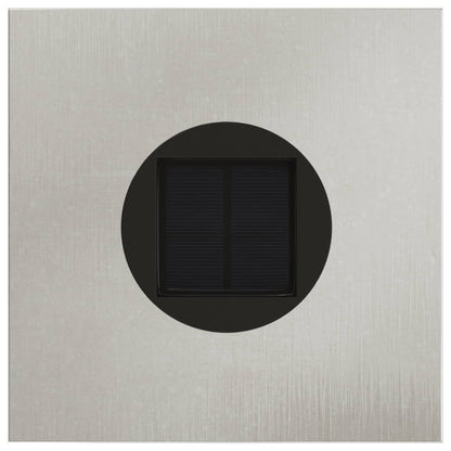 Solar LED Wegeleuchte 2 pcs Edelstahl Edelstahl