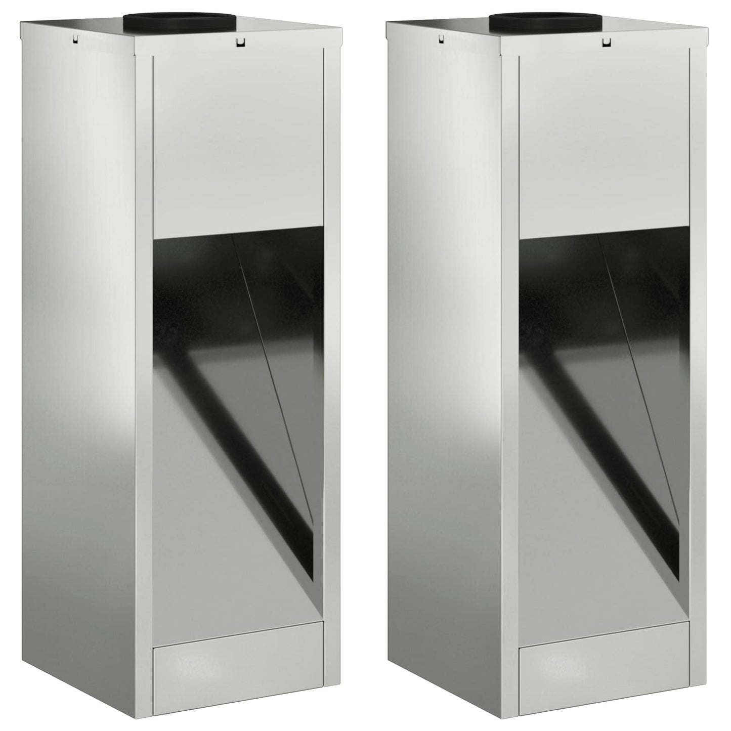 Solar LED Wegeleuchte 2 pcs Galvanisiert Galvanisiert