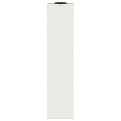 Solar LED Wegeleuchte 2 pcs Weiß Kalt gewalzter Stahl