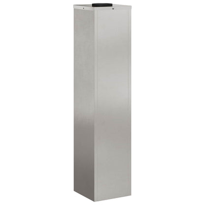 Solar LED Wegeleuchte 2 pcs Edelstahl Edelstahl