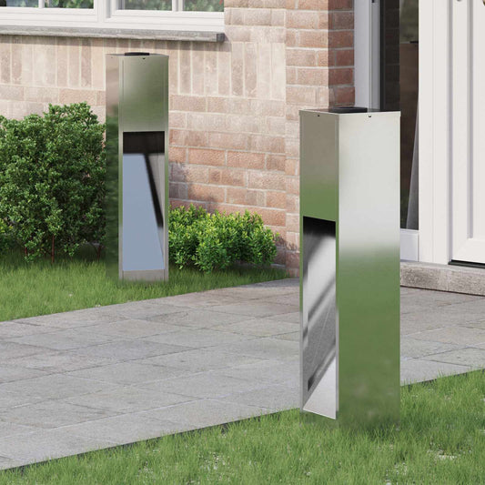 Solar LED Wegeleuchte 2 pcs Galvanisiert Galvanisiert