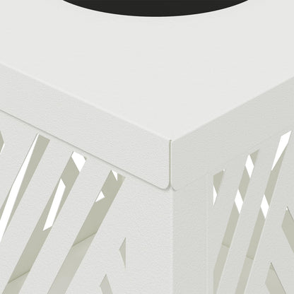 Solar LED Weg Licht 2 pcs Weiß Kalt gewalzter Stahl