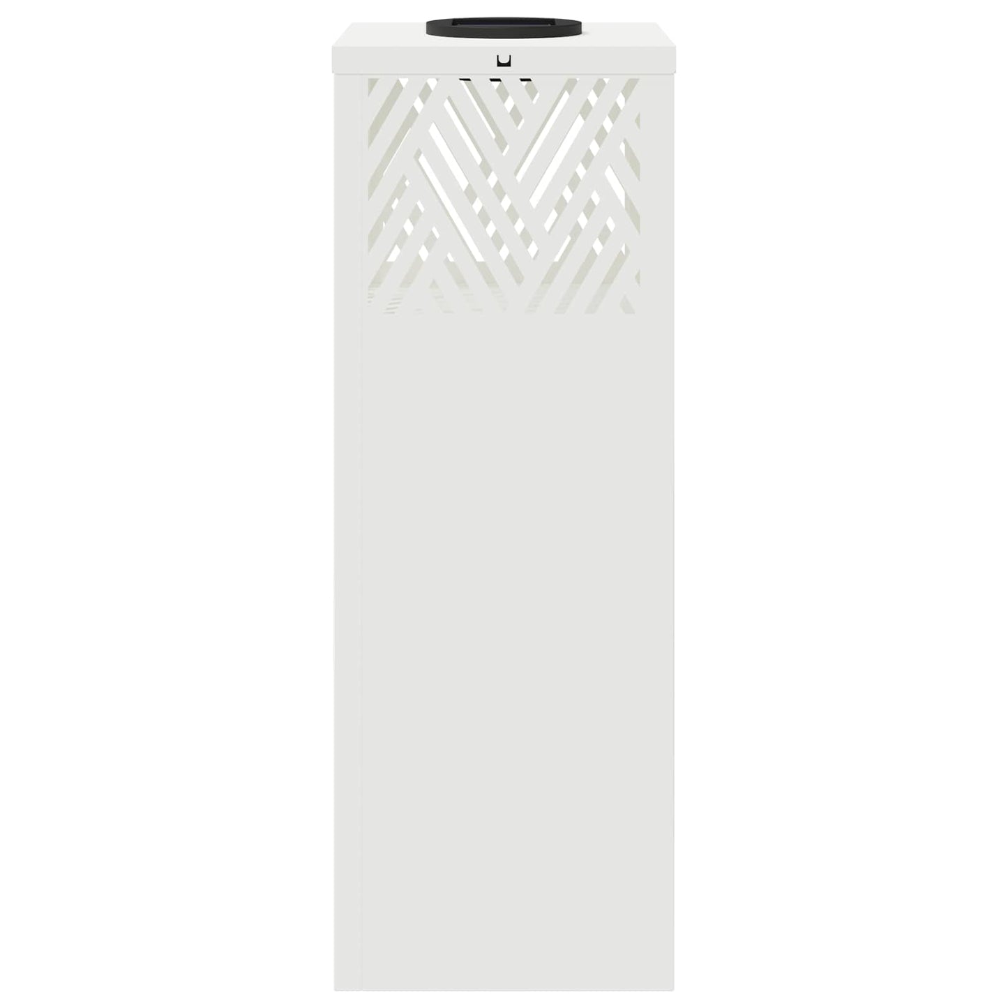 Solar LED Weg Licht 2 pcs Weiß Kalt gewalzter Stahl