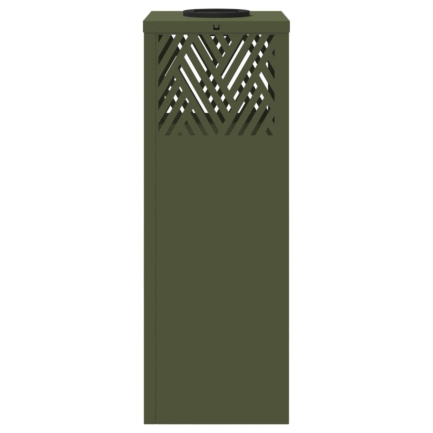 Solar LED Weg Licht 2 pcs Olive Grün Kalt gewalzter Stahl