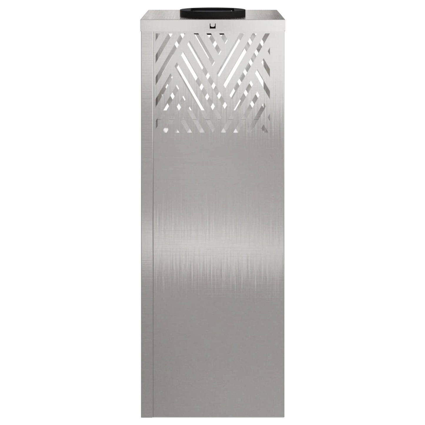 Solar LED Weg Licht 2 pcs Silber Edelstahl