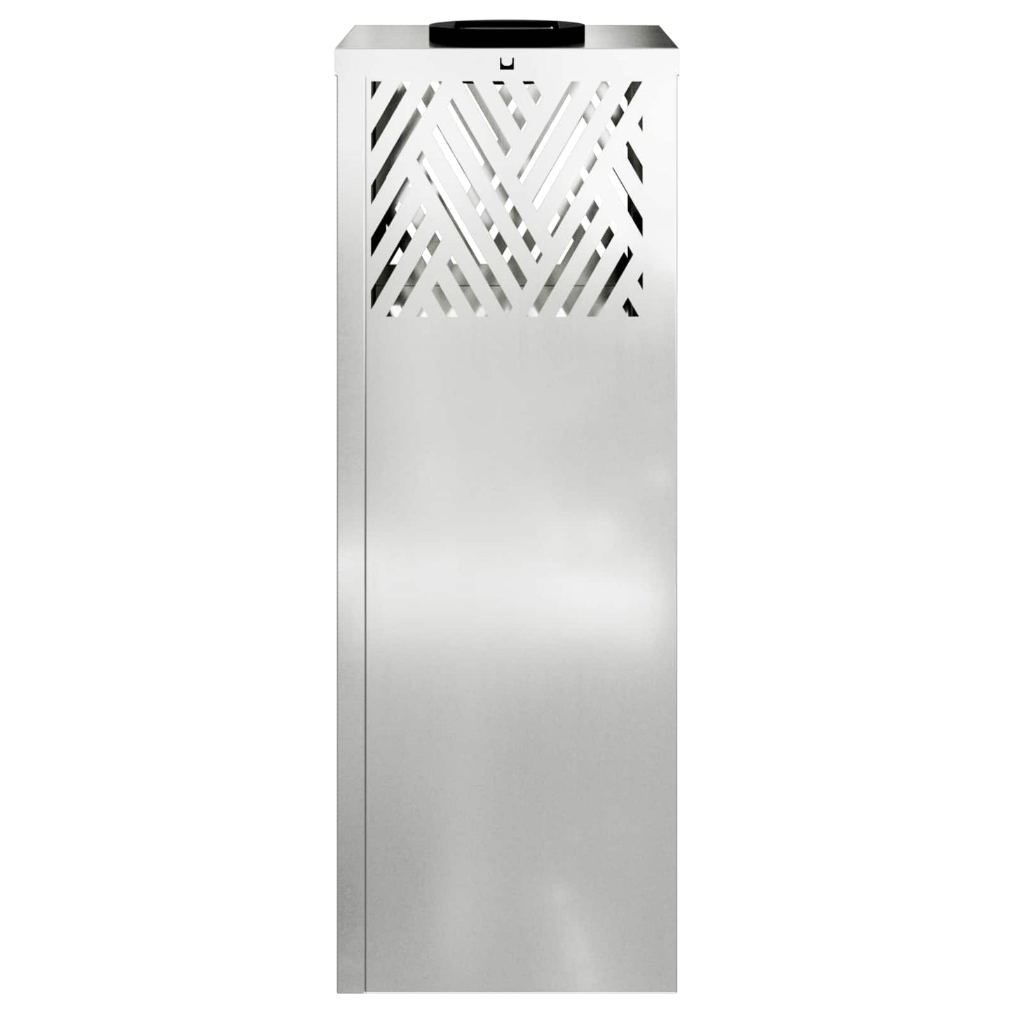 Solar LED Weg Licht 2 pcs Silber Galvanisiert