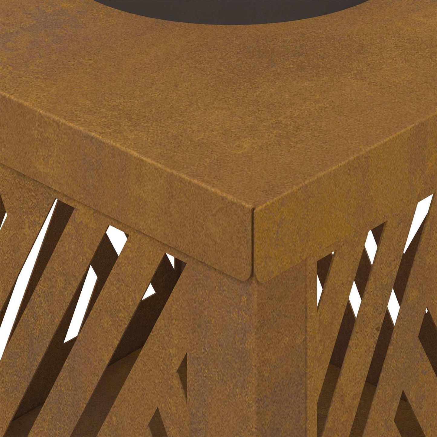 Solar LED Weg Licht 2 pcs Bronze Wetterfeststahl