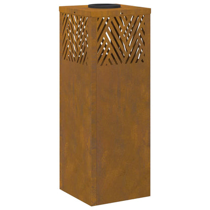 Solar LED Weg Licht 2 pcs Bronze Wetterfeststahl