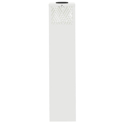 Solar LED Weg Licht 2 pcs Weiß Kalt gewalzter Stahl