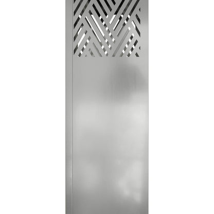 Solar LED Weg Licht 2 pcs Silber Galvanisiert