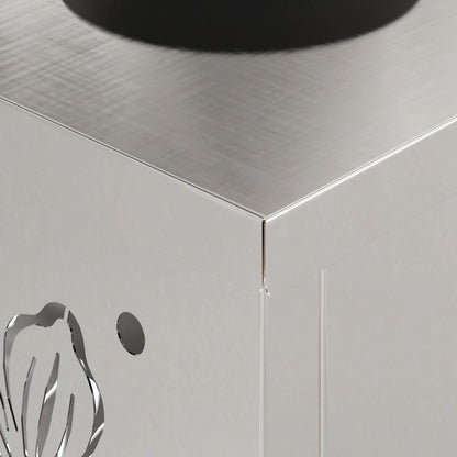 Solar LED Weg Licht 2 pcs Edelstahl Edelstahl