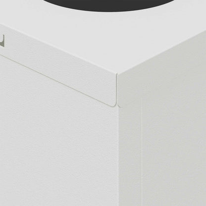 Solar LED Weg Licht 2 pcs Weiß Kalt gewalzter Stahl