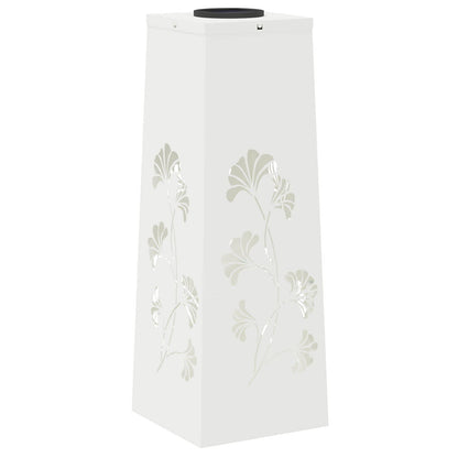 Solar LED Weg Licht 2 pcs Weiß Kalt gewalzter Stahl