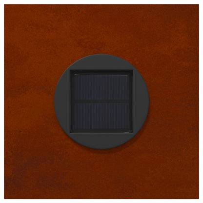 Solar LED Weg Licht 2 pcs Cortenstahl Cortenstahl