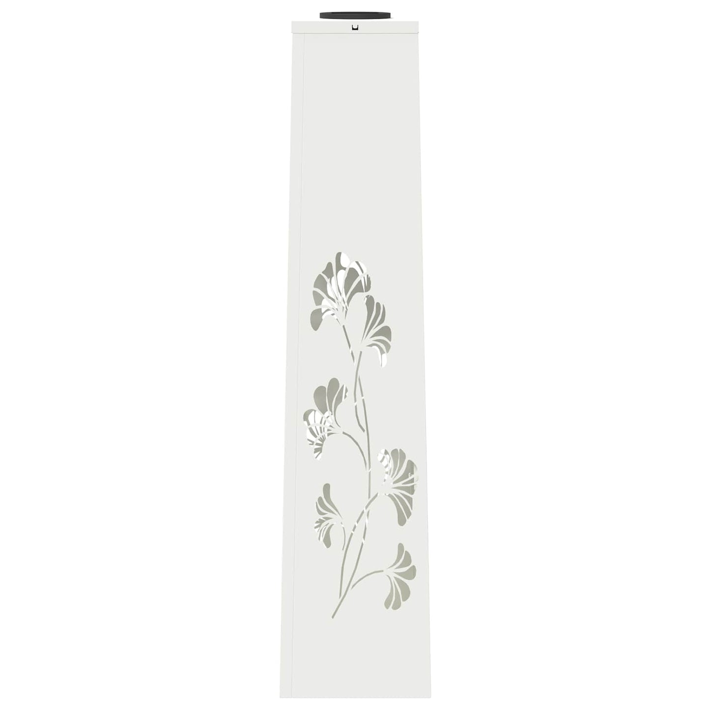 Solar LED Weg Licht 2 pcs Weiß Kalt gewalzter Stahl