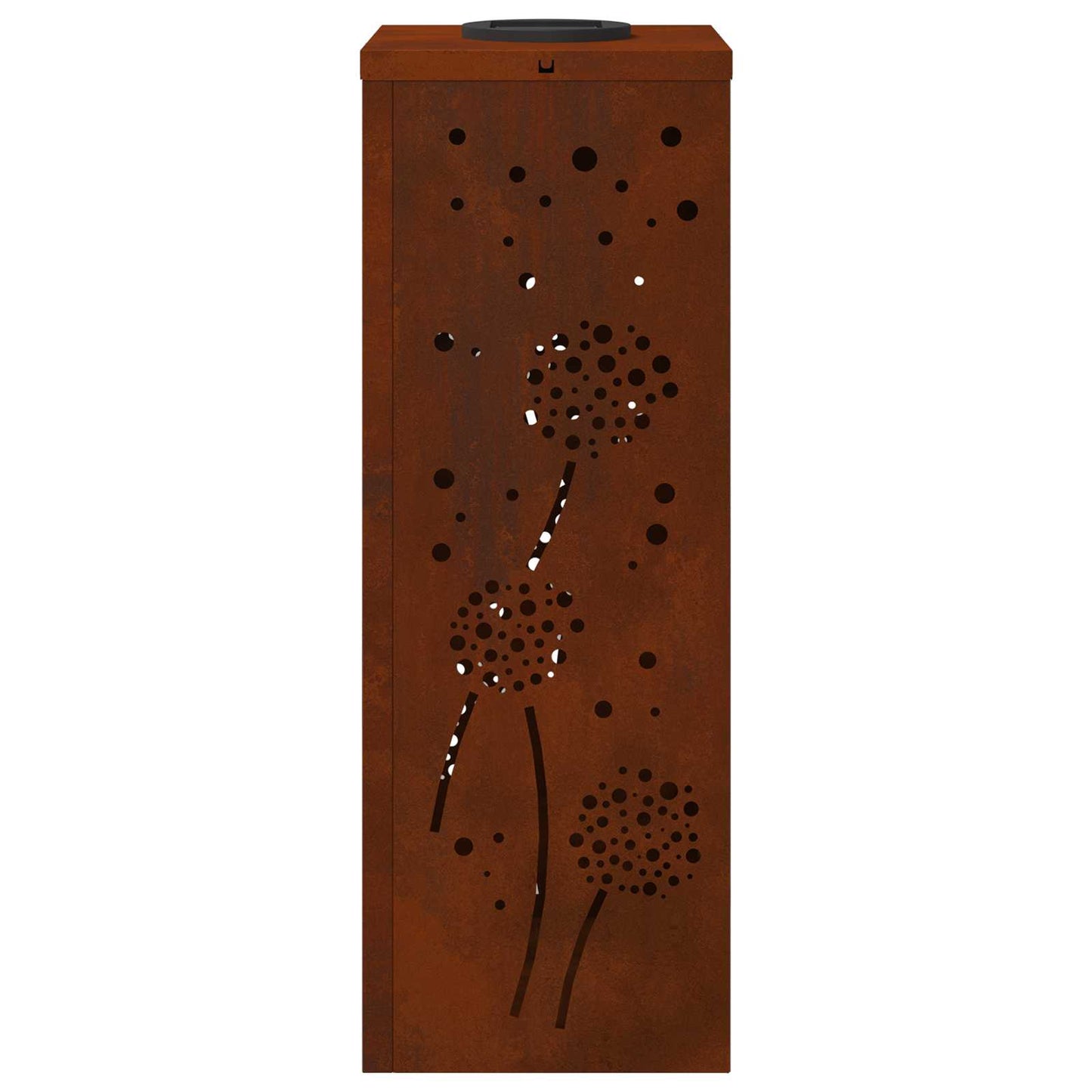 Solar LED Weg Licht 2 pcs Cortenstahl Cortenstahl