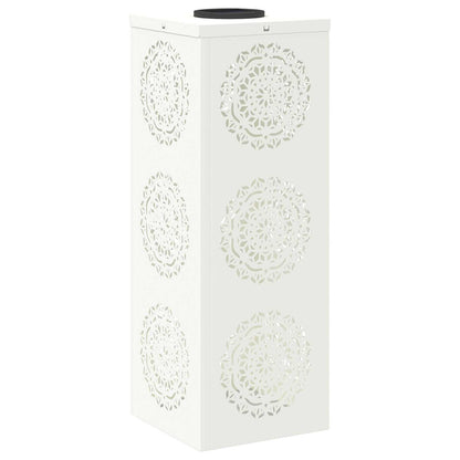 Solar LED Weg Licht 2 pcs Weiß Kalt gewalzter Stahl