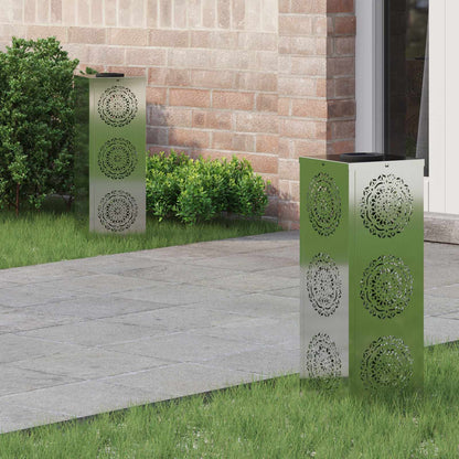 Solar LED Weg Licht 2 pcs Galvanisiert Galvanisiert