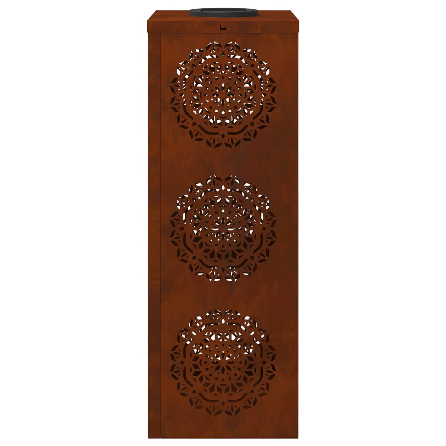 Solar LED Weg Licht 2 pcs Bronze Wetterfeststahl