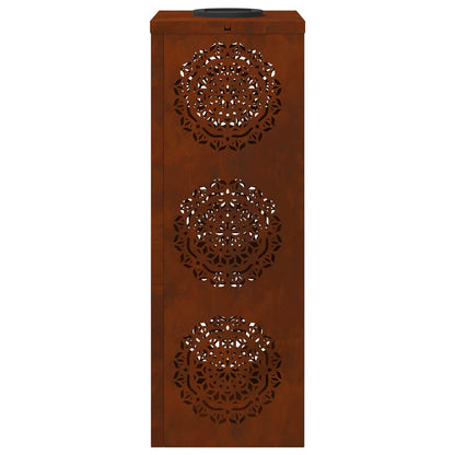 Solar LED Weg Licht 2 pcs Bronze Wetterfeststahl