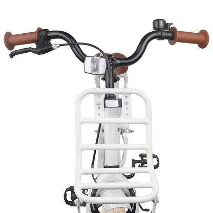 Kinderfahrrad 20 Zoll für 6-11 Jahre alt Weiß