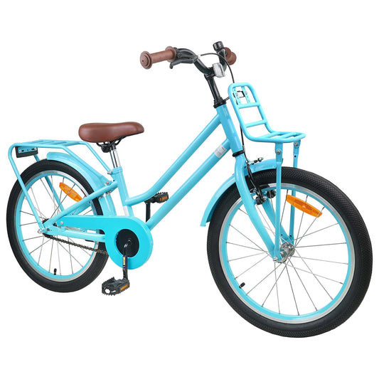 Kinderfahrrad 22 Zoll für 7-12 Jahre alt Himmelblau
