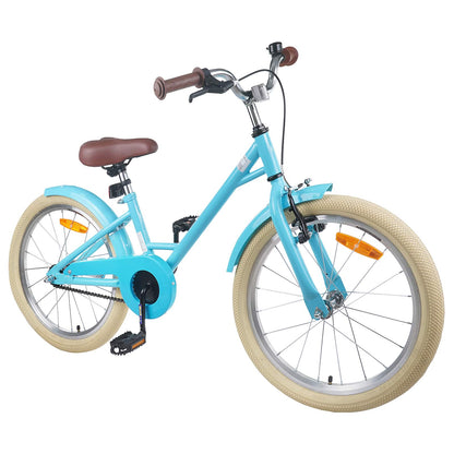 Kinderfahrrad 20 Zoll für 6-11 Jahre alt Himmelblau