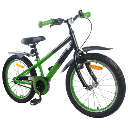 Kinderfahrrad 22 Zoll für 7-12 Jahre alt Blau Schwarz