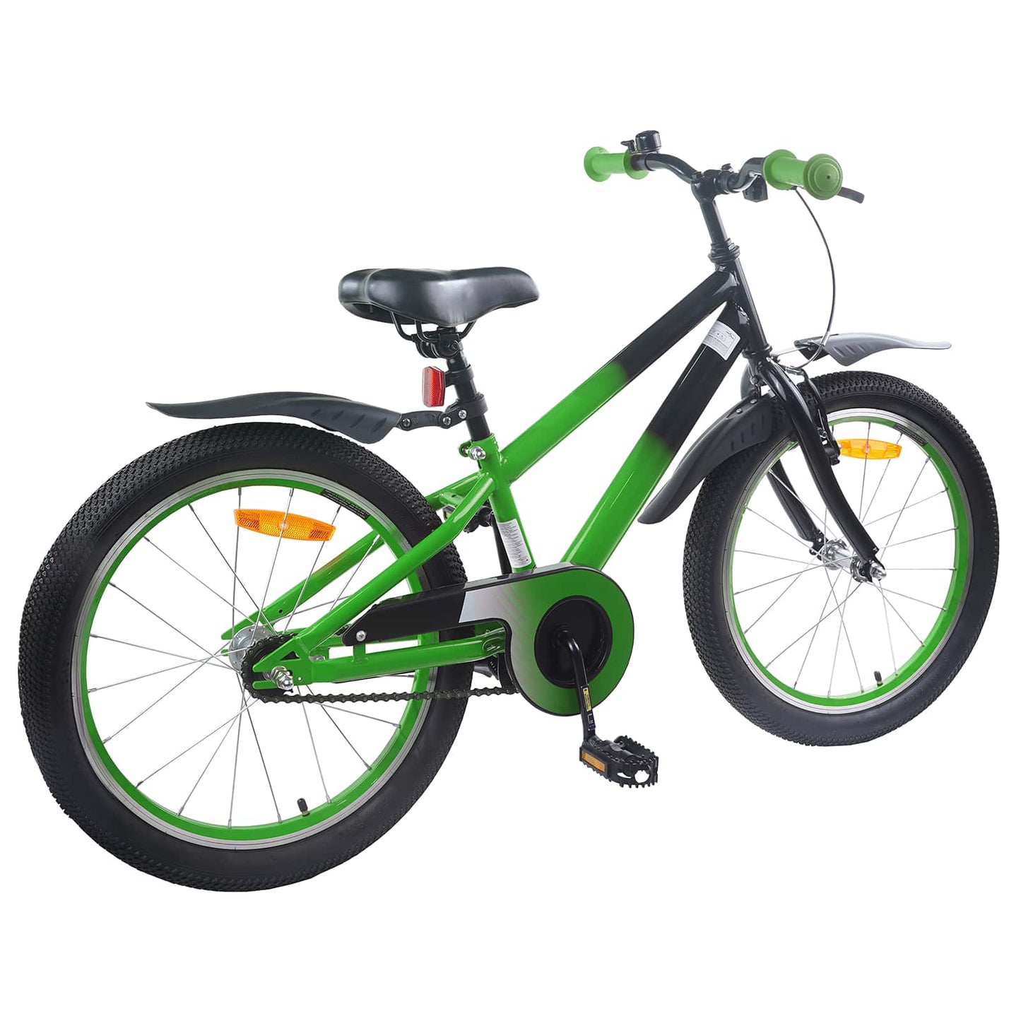 Kinderfahrrad 22 Zoll für 7-12 Jahre alt Blau Schwarz