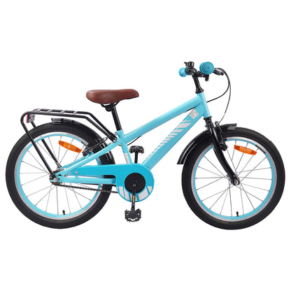 Kinderfahrrad 20 Zoll für 6-11 Jahre alt Himmelblau