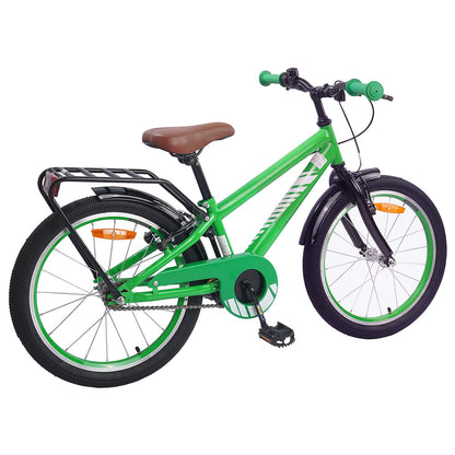 Kinderfahrrad 20 Zoll für 6-11 Jahre alt Grün