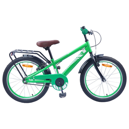 Kinderfahrrad 20 Zoll für 6-11 Jahre alt Grün