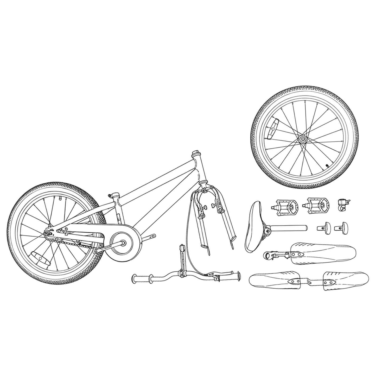 Kinderfahrrad 24 Zoll 6-Speed für 8-12 Jahre alt Rot
