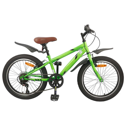 Kinderfahrrad 20 Zoll 6-Speed für 6-11 Jahre alt Grün
