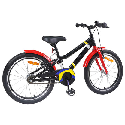 Kinderfahrrad 20 Zoll für 6-11 Jahre alt Blau Weiß