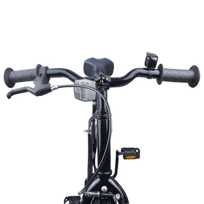 Kinderfahrrad 20 Zoll für 6-11 Jahre alt Schwarz