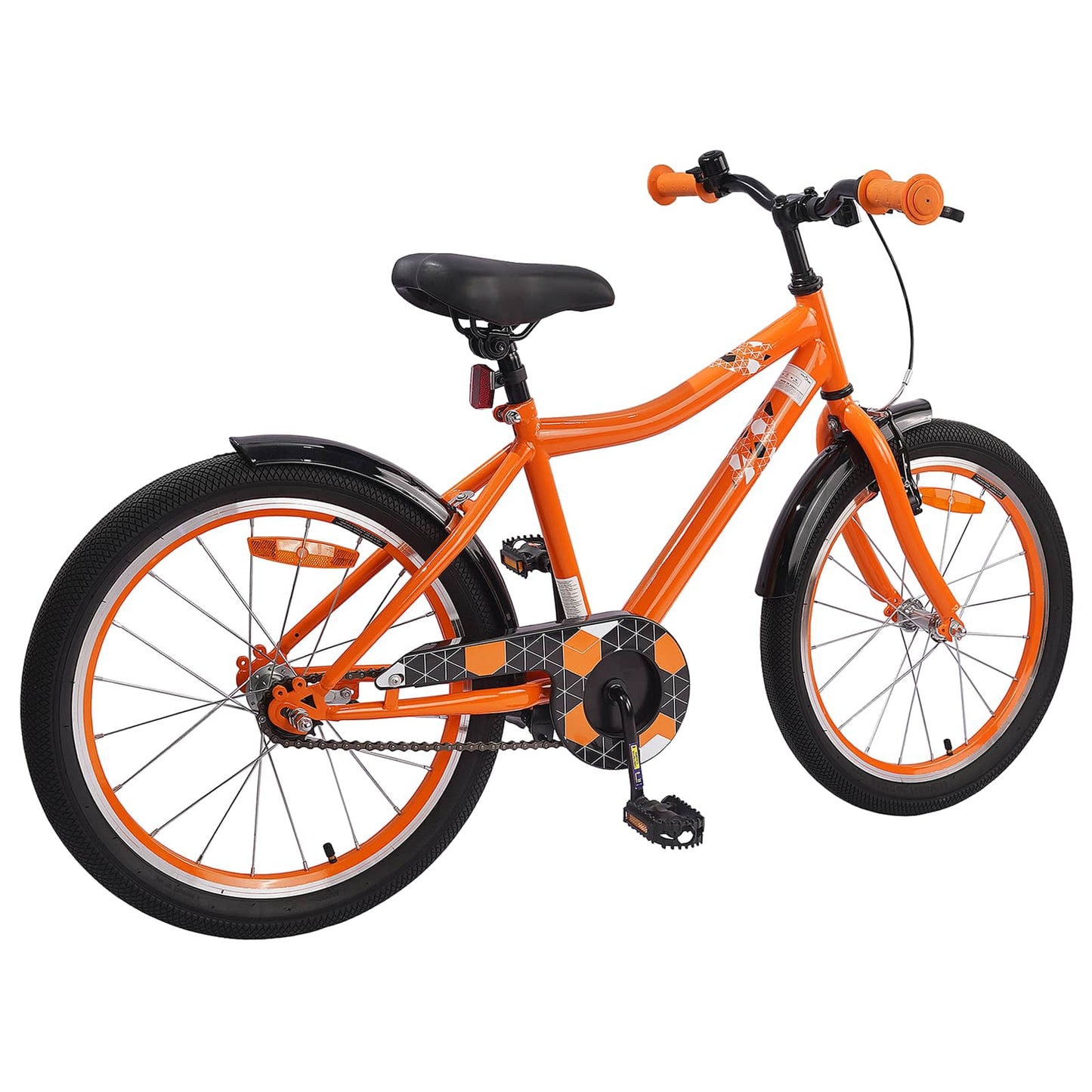 Kinderfahrrad 20 Zoll für 6-11 Jahre alt Orange