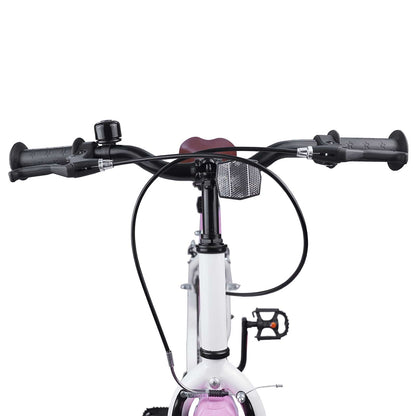 Kinderfahrrad 20 Zoll für 6-11 Jahre alt Hellrosa