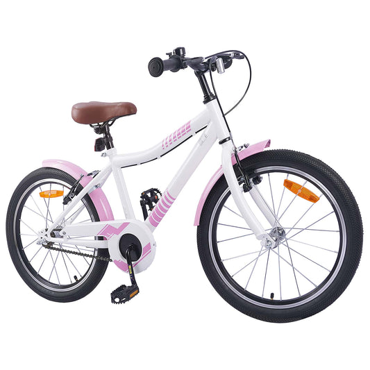 Kinderfahrrad 20 Zoll für 6-11 Jahre alt Hellrosa