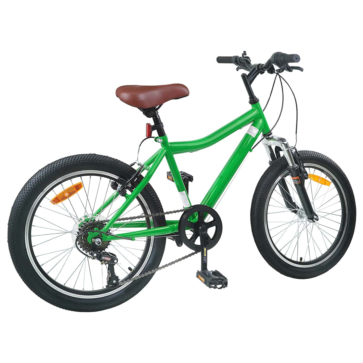 Kinderfahrrad 20 Zoll 6-Speed für 6-11 Jahre alt Grün