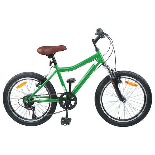 Kinderfahrrad 20 Zoll 6-Speed für 6-11 Jahre alt Grün