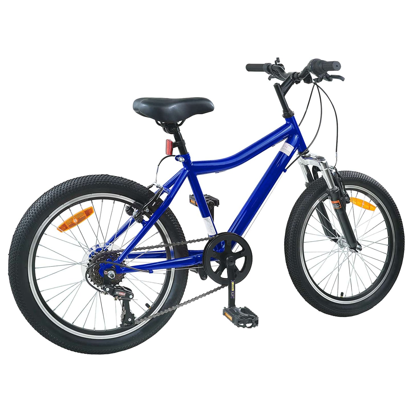 Kinderfahrrad 20 Zoll 6-Speed für 6-11 Jahre alt Dunkelblau